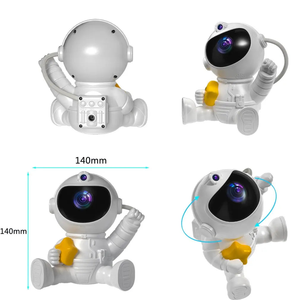 Astronaut Galaxy Projector Night Light Gift Starry Sky Star USB Led Bedroom Night Lamp Child Birthday Decoration Remote Control